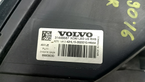Right front headlight assembly for Volvo XC90 16-17 LED
