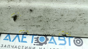 Left side sill for Volvo XC90 16-23 with seal, white, scratches, tears, broken mount