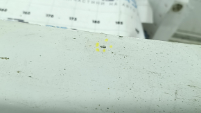 Right side sill for Volvo XC90 16-23 with seal, white, scratches, tears