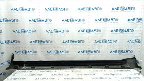 Left side sill for Volvo XC90 16-23 with seal, white, scratches, tears, broken mount
