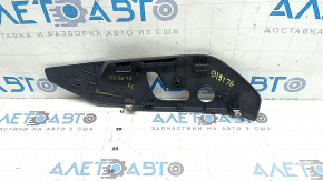 Volvo XC90 16-26 black driver's seat control trim, scratches