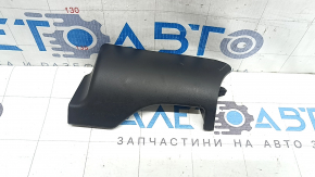 Left small driver's seat side trim for Volvo XC90 16-26, black, broken mount