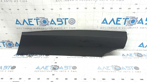 Volvo XC90 16-23 black lower left rear pillar trim, scratches, broken mount