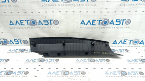 Volvo XC90 16-23 black lower left rear pillar trim, scratches, broken mount
