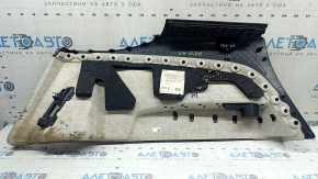 Right arch trim for Audi Q7 16-26, black, scratches, ready for dry cleaning
