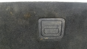 Audi Q7 16-26 trunk floor, black, needs cleaning, scratches on the handle