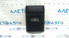 Volvo XC90 16-26 rear lower center console trim, black, scratches