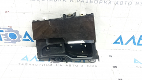 Volvo XC90 16-23 Chrome Center Console Pocket Box with Birch Wood Trim and Illuminated