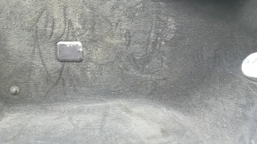Front left floor covering for Audi Q7 16-26, black, dry-cleanable