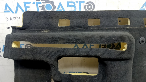 Front left floor covering for Audi Q7 16-26, black, dry-cleanable