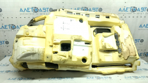 Front left floor covering for Audi Q7 16-26, black, dry-cleanable