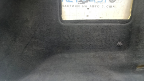 Front right floor covering for Audi Q7 16-26, black, dry-cleanable