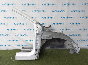 Honda CRV 17-22 front right quarter panel on the body, white