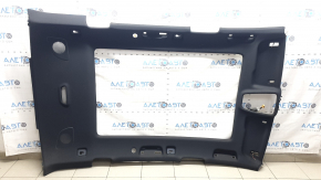 Audi Q7 16-19 headlining for panoramic windows, black, with speaker grilles, needs cleaning, tear