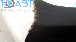 Audi Q7 16-19 headlining for panoramic windows, black, with speaker grilles, needs cleaning, tear
