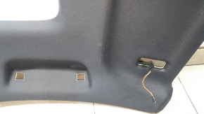 Audi Q7 16-19 headlining for panoramic windows, black, with speaker grilles, needs cleaning, tear