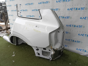 Quarter wing rear left Volvo XC90 16-25 on the body, white, butt