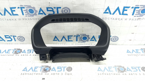 Volvo XC90 16-22 black instrument cluster trim with trim