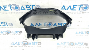 Volvo XC90 16-22 black instrument cluster trim with trim