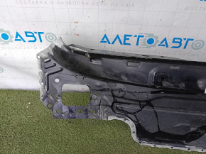 Rear panel for Audi A4 B9 17-20, 2 parts, on the body, black