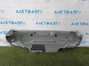 Rear panel for Audi A4 B9 17-20, 2 parts, on the body, black