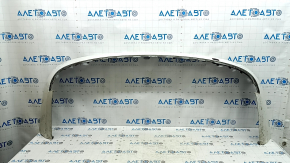 The bare lower rear bumper of a Volvo XC90 16-23, for parking sensors, white, scratches