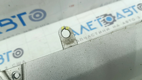 Volvo XC90 16-19 front bumper lip trim scratches, crack in mount, dented