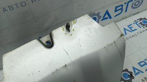 Volvo XC90 16-19 front bumper lip trim scratches, crack in mount, dented