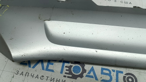 Volvo XC90 16-19 front bumper lip trim scratches, crack in mount, dented