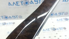 Door trim molding (card) rear right Volvo XC90 16-20 birch wood, with backlight, scratches