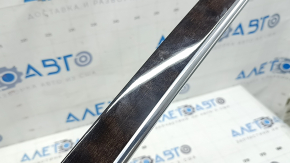 Door trim molding (card) rear right Volvo XC90 16-20 birch wood, with backlight, scratches