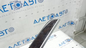 Door trim molding (card) rear right Volvo XC90 16-20 birch wood, with backlight, scratches