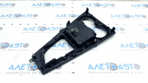 Audi A5 F5 18-19 center console trim, black ebony, with bracket