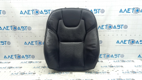 Volvo XC90 16-26 driver's seat back upholstery, black leather, heated