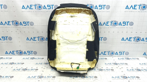 Volvo XC90 16-26 passenger seat back upholstery, black leather, heated