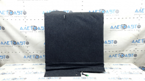 The back of the rear row of seats, 2nd row, right, Honda Accord 2018, black leather, heated, perforated, with an armrest