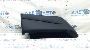 Right rear seat side panel for Honda Accord 2018, black leather, split back