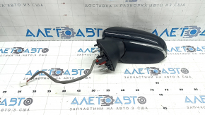Left side mirror assembly for Toyota Camry v70 18-24, 7 pins, turn signal, BSM, black