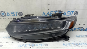 Left front headlight for Honda Accord 18-22 Touring, hybrid, polished