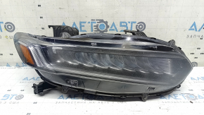 Right front headlight for Honda Accord 18-22 Touring, hybrid, polished