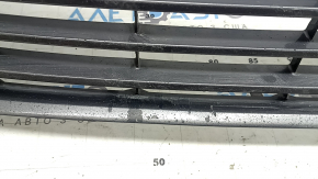 Toyota Camry v70 18-20 hybrid XLE front bumper lower grille, under parking sensors, broken mount, pressed, scratches, bumps