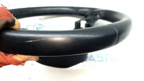 Honda Accord 18-22 black leather steering wheel, heated, with trim and wiring, scratches, worn