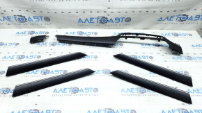 Front right door sill trim for Honda Accord 18-22, black, scratches