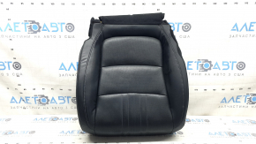 Honda Accord 18-22 passenger seat cushion upholstery, light gray leather, heated, ventilated, perforated
