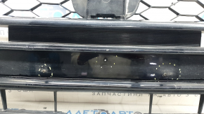 Honda Accord 18-20 radiator grille, gloss black, scratches, non-factory holes