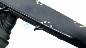 Front bumper trim under the left headlight for Honda Accord 18-20, gloss black, dented