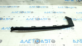 Front bumper molding, lower left, Honda Accord 18-20, gloss black, scratches