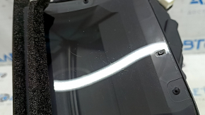 Projection on the windshield of a Toyota Camry v70 18-19 XLE/XSE scratches, dirty glass