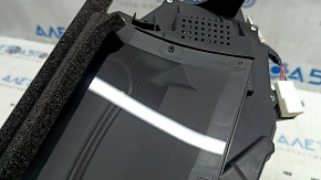 Projection on the windshield of a Toyota Camry v70 18-19 XLE/XSE scratches, dirty glass