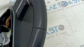 Naked steering wheel Toyota Camry v70 18-24 black leather, scratches